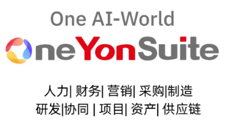 One AI-World OneYonSuite 公众号资讯封面